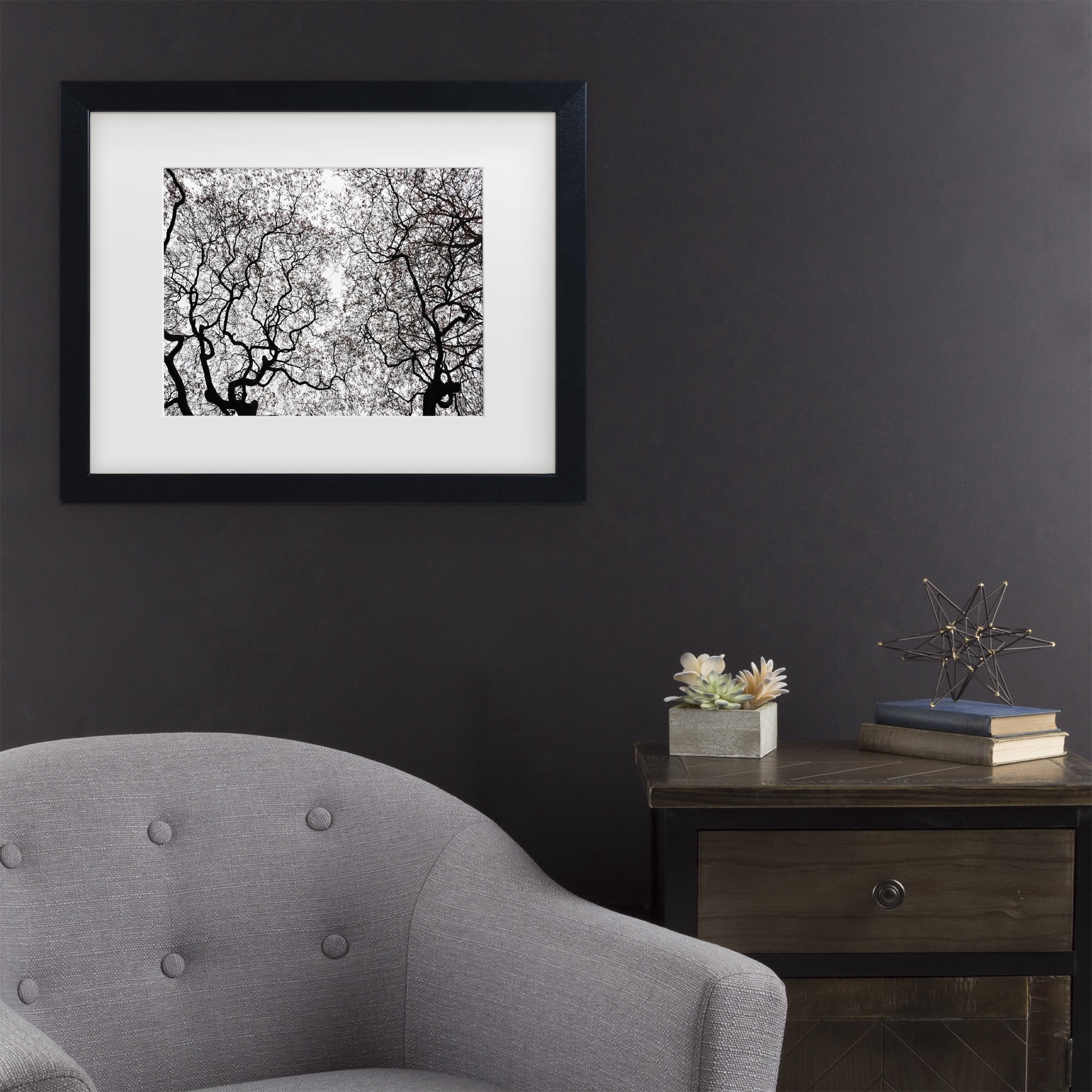 Trademark Fine Art 'Japanese Maple Spring Abstract' Canvas Art by Kurt Shaffer