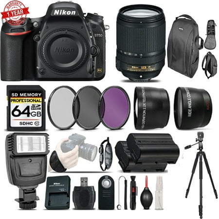 Image of Nikon D750 DSLR Camera 24.3MP + Nikon 18-140mm VR Lens - Ultimate Saving Bundle