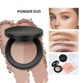 thumbnail image 3 of 6 Colors Natural Smooth Eyebrow Powder for Define & Filling with Brow Brush, Long Lasting Eyebrow Kit Enhance Natural Eye Brows Blending, Compact Eye Powder Palette with Mirror(1PC), 3 of 7