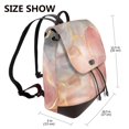 thumbnail image 2 of Easygdp Abstract Marble Texture Mochila de Cuero para Mujeres, Bolso de Hombro, Bolsos de Mano de Moda para Trabajo y Viajes, 2 of 4