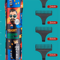 thumbnail image 2 of 4X Tondeuse à Cheveux Rechargeable Graffiti Machine de Découpe Électrique Tondeuse à Barbe Rasoir, 2 of 10