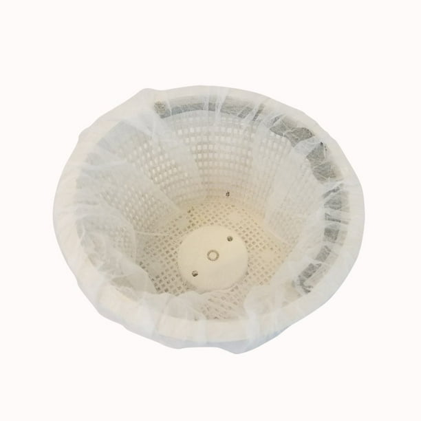 For Your Water 50 pc. Pool Filter Skimmer Basket Screen Mesh Socks Prevents Debris From
