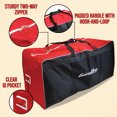 thumbnail image 2 of Going One Large Duffle Bag - Extra Large Sports Bag for Travel, Sporting Equipment, Hockey, Football, Lacrosse, Gym, Workout, Traveling; Big and Foldable Luggage for Men and Women, 2 of 3
