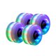 thumbnail image 2 of Fiudx Ruedas Luminosas para Patines, Diseño Iluminado, Material de Uretano Duradero, Deslizamiento Suave para Patinaje de Velocidad, Uso En Interiores, Tamaño 32 Mm X 58 Mm, Paquete de 4 con Rodamien, 2 of 7