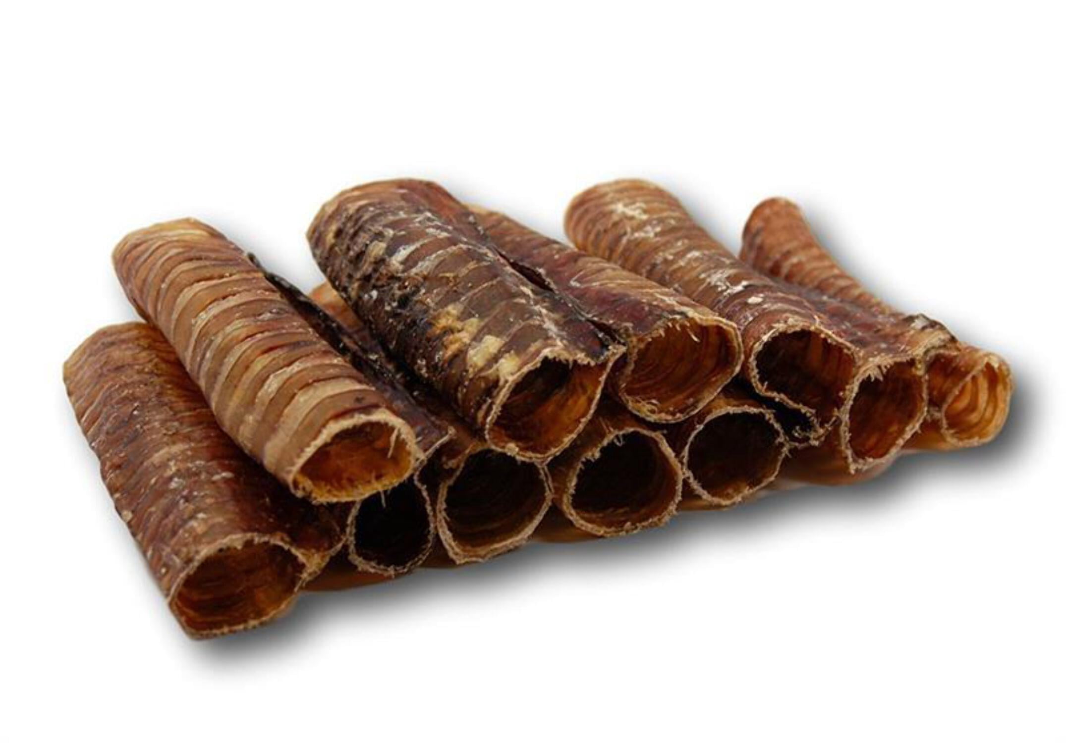 6 Beef Trachea Dog Treats, 10 count