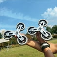 thumbnail image 2 of 2 Pcs Chariot à Trois Roulettes en Caoutchouc Naturel Roue Chariot de Courses Triangle Roues en Caoutchouc pour Déplacer les Roues, Matériau Supérieur, 2 of 5