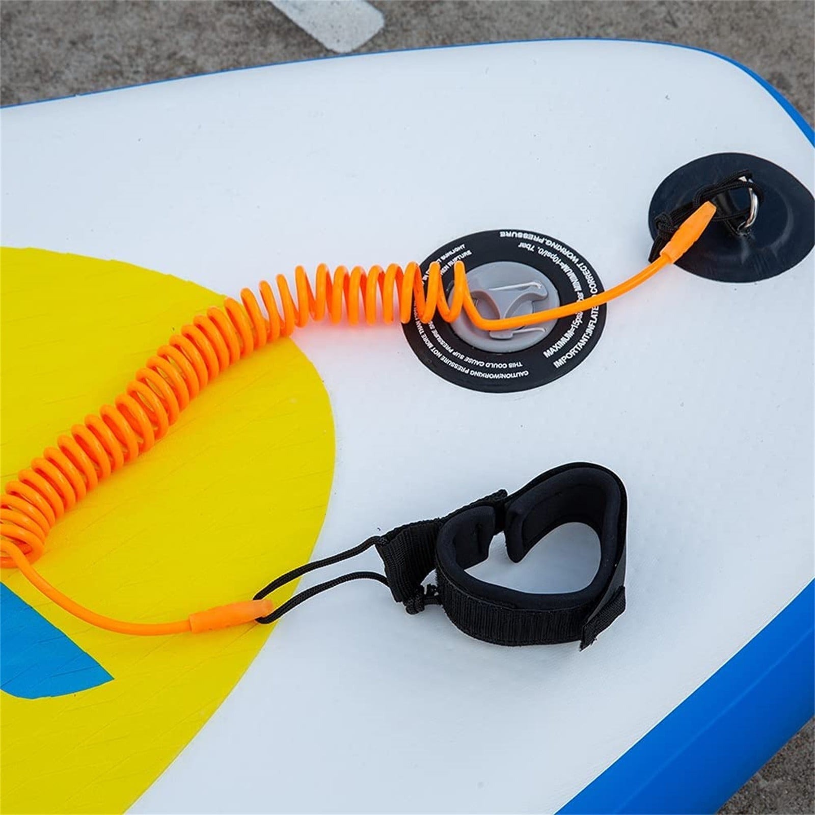 Details about   Stand Up Paddle Board Coiled Spring Hand Foot Ropes Surfing Leash Surfboards New 