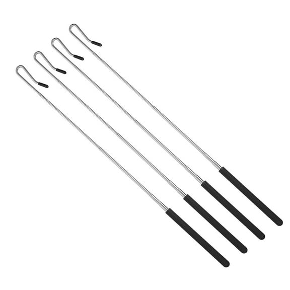 Zehuanyu 4 Pcs Puppet Rods Black Accessory for Puppets Hand Joystick Parent-child