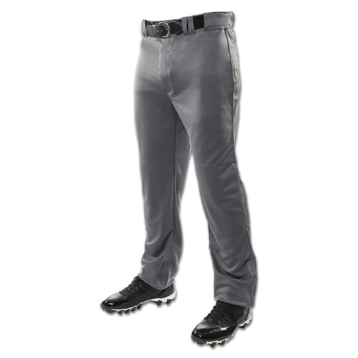 Champro VALUE PULL-UP PANT Grey Adult Baseball Pants S M L XL 2X You Pick Size 