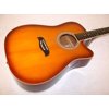 Oscar Schmidt OD45CTSPAK Acoustic Guitar Dreadnought Pack w/bag - Tobacco Sunburst