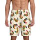 thumbnail image 1 of Fotbe Boho Chicken Pantalones Cortos de Pijama para Hombre, Ropa de Dormir, Pantalones de Pijama Cortos para Hombre-X-Large, 1 of 6