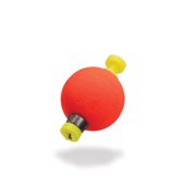 (3 pack) Comal Weighted Round Snap-On Fishing Bobbers, Red, 3-Pack