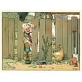 thumbnail image 3 of T. Butler-Stoney 14x12 Black Modern Framed Museum Art Print Titled - The Old Man Who Lived in a Wood Pl 09 (1902), 3 of 5
