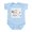 Sky Blue, variant on CafePress - Stick Figure Volleyball Infant Bodysuit - Baby Light Bodysuit, Size Newborn - 24 Months