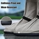 thumbnail image 4 of Rain Shoe Cover Waterproof Reusable Unisex Motorcycle Cycling Bike Rain Boot Shoes Covers Rainproof Shoes Cover,XL, 4 of 5