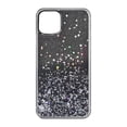 thumbnail image 1 of Funda de teléfono con lentejuelas brillantes y purpurina de lujo para teléfono. IPhone11 negro, 1 of 9