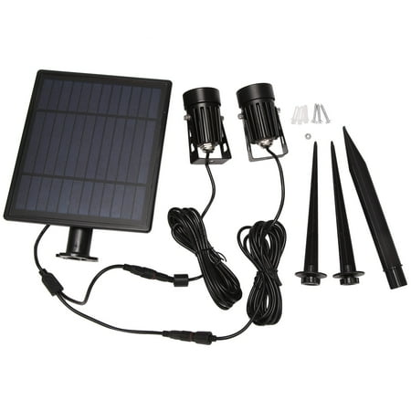 

Solar Spotlights Solar Powered 6W Adjustable Solar Lights White