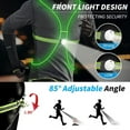 thumbnail image 4 of Chaleco reflectante para correr NISHEN con luz frontal: máxima seguridad y comodidad para deportes nocturnos, 4 of 8