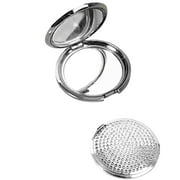 Girls Silver Bling Compact Make-Up Mirror Costume Accessory