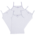 thumbnail image 4 of Buyless Fashion Débardeur Sans Étiquette pour Filles Col Rond en Coton avec Bordure et Sangle (Lot de 8), 4 of 8