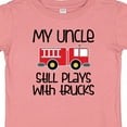 thumbnail image 4 of Inktastic Uncle Firefighter for Nephew Boys or Girls Baby T-Shirt, 4 of 5