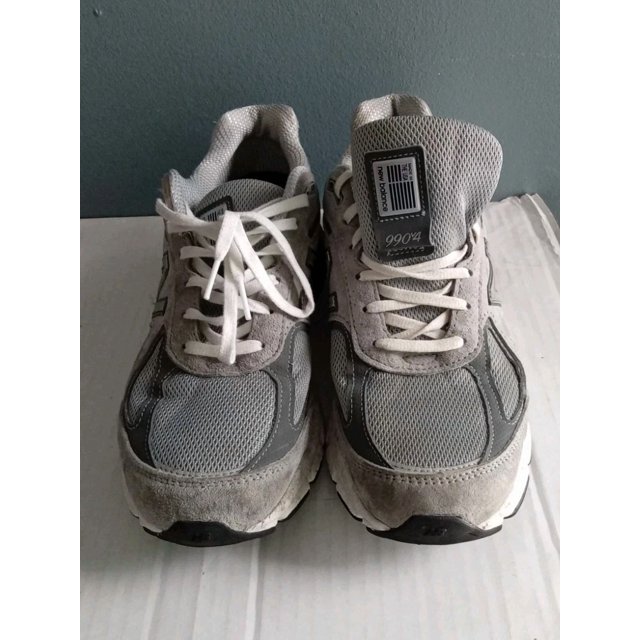 New Balance 990v4 Running Shoes Comfort Walking Sneakers Gray