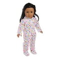 thumbnail image 3 of Babysbule 18 inch Doll Pajamas Set – Cotton Two-Piece Sleepwear for 18 Inch Dolls – Colorful Patterns – Fits American Girl, Our Generation, My Life Dolls – Doll Clothes Only, 3 of 3
