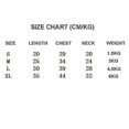 thumbnail image 5 of Mimigo Cat Surgery Recovery Suit For Surgical Abdominal Wounds Home Indoor Pet Clothing E-collar Alternative For Cats After Surgery Pajama Suit, 5 of 5