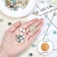 thumbnail image 3 of 76 cuentas de amazonita natural de 10 mm, cuentas energéticas redondas sueltas de piedras preciosas para pulseras, collares y joyas., 3 of 7