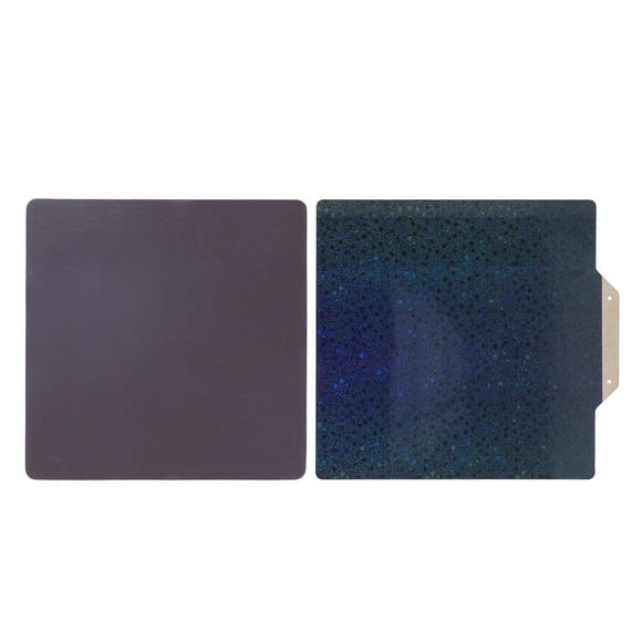 PEY PEI Spring Steel Sheet, Rainbow PEY Textured PEI Build Plate  And Matte Touch With Soft  For 3D Printer