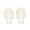 White, variant on lacooooppia Winter Golf Gloves Half Finger Golf Gloves Fashion Elegant Touch Screen Trendy Breathable Comfortable for Ladies Golfer Gifts Gray