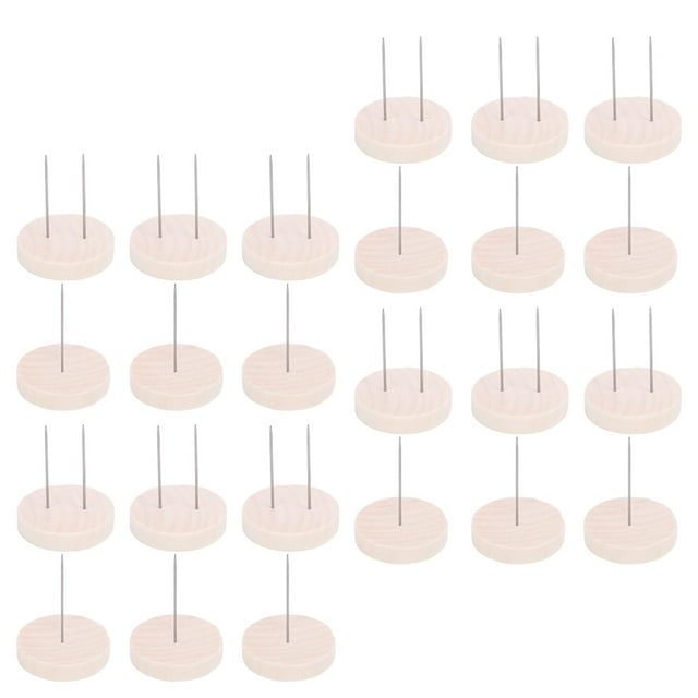 Support de Poupée au Crochet, Aiguille Double Simple 24 Pcs Support de Poupée au Crochet pour Exposition