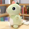 thumbnail image 4 of Juguete de peluche Suave cómodo dinosaurio de Simulación relleno para sala de estar decoración verde Sunnimix Muñeca linda, 4 of 8
