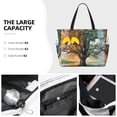 thumbnail image 3 of Easygdp Seasonal Tree Reflection Bolsa de Viaje de Playa de Gran Capacidad, Bolsa Tote Perfecta para la Playa, Escapadas de Fin de Semana y Viajes, 3 of 7