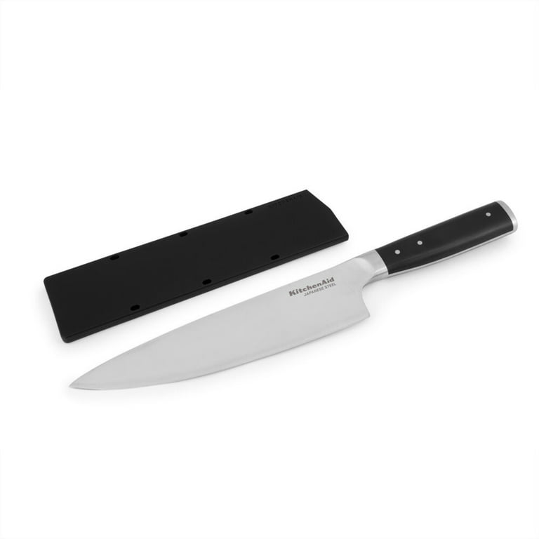Pampered Chef, Kitchen, New In The Box 8 Pampered Chef Forged Steel Chefs  Knife With Protective Cover