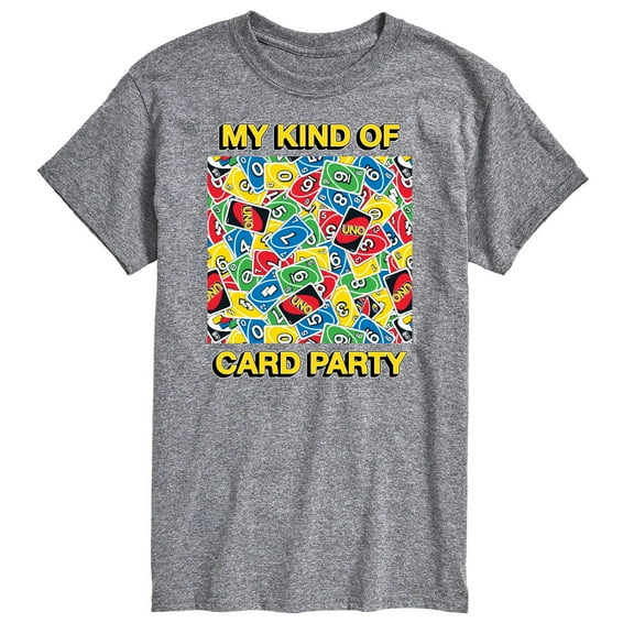 UNO - My Kind Of Card Party - Men's Short Sleeve Graphic T-Shirt