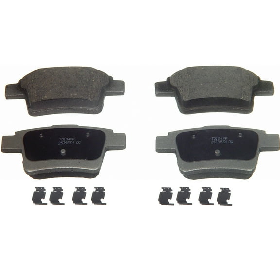Wagner ThermoQuiet PD1071 Ceramic Disc Brake Pad Set Fits select: 2008-2009 FORD TAURUS, 2005-2007 FORD FIVE HUNDRED