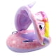 thumbnail image 1 of Ygjytge Aro Salvavidas PVC Suave Con Parasol Conveniente para Las Verano (rosa), 1 of 6