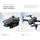 thumbnail image 2 of Inteprter 1 juego de aviones plegables Material plástico premium Kit de marco UAV creativo Práctico Útil Fácil de usar RC UAV Set Accesorios para aéreos Negro 4K-Einzelkamera, 2 of 6