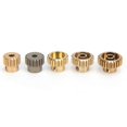 thumbnail image 1 of Kit de pignons de moteur 5 pièces en alliage d'aluminium 7075 48P pour voiture télécommandée 1/10 (17T-25T), 1 of 4