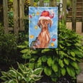 thumbnail image 2 of Carolines Treasures CK2480GF Christmas Lights Vizsla Flag Garden Size  Small multicolor, 2 of 3