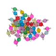 thumbnail image 1 of KLKCMS 50 Pcs Pendentif Pendentif Assorti Givré, Épingle à Bijoux, 1 of 6