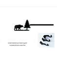 thumbnail image 2 of Bear/Pine Curtain Rod LG (Hardware is INCLUDED), 2 of 2