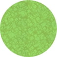 thumbnail image 1 of Ahgly Company Indoor Round Patterned Pea Green Area Rugs, 8' Round, 1 of 6