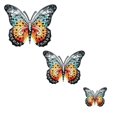 thumbnail image 1 of Mariposa de Metal para Decoración de Pared Exterior, Colgante de Hierro Forjado, Valla Decorativa para Jardín Interior y Exterior, 1 of 6