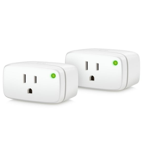 Eve Energy (Matter) 2 Pack – Smart Plug, App and Voice Control, 100% Privacy, Matter Over Thread, Works with Apple Home, Alexa, Google Home, Sm