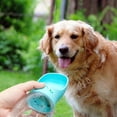 thumbnail image 4 of Botella de agua portátil para perros para caminar, botella de agua para mascotas a prueba de fugas para cachorros de gatos pequeños, botella de agua potable duradera para perros, 4 of 5