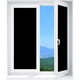 thumbnail image 1 of Arthome Película Decorativa para Ventanas Película de Privacidad para Ventana Vinil para Vidrio Negro Opaco, 1 of 4