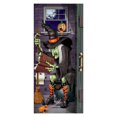 thumbnail image 1 of Horror Wallpaper Patrón De Bruja Etiqueta De La Puerta Autoadhesivo Impermeable Bruja Mural Pvc Tatuajes De Pared Para La Decoración De Halloween Decoración Del Partido 3D matsuzay HA013669-00, 1 of 7