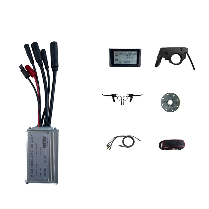 15A EBike Controller Kit 36/48V 250W Bike Controller with S900LCD